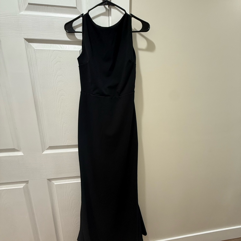 Lulu's Black Maxi Dress